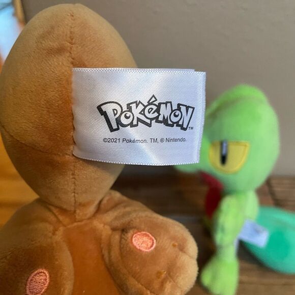 Pokemon EeVee and Treecko Plush Animals - Picture 6 of 11